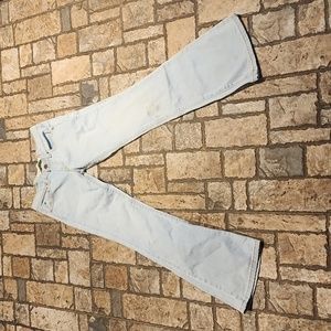 Vintage Levis Superlow 518 Bootcut Lightwash Jeans